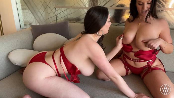 ANGELA WHITE  Lesbian Sex With Alyx Star And Her Big Naturals Angela White (FullHD 1080p) - Onlyfans - [2024]