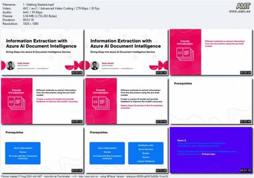 Information Extraction with Azure AI Document  Intelligence 99747cd12c84b5865b0756eb2e2a1419