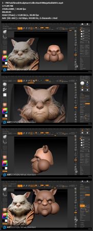 Crafting a Ninja Rabbit in ZBrush Mastering  Character 50b1cd905cc3449813c6880d1234e41b