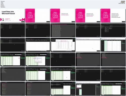 Load Data into Microsoft  Excel