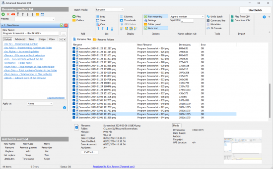 Advanced Renamer v4.01