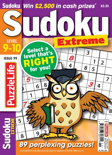 PuzzleLife Sudoku Extreme - Issue 99 2024