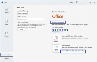 Microsoft Office Professional Plus 2021 VL v2408 Build 17928.20114 (x86/x64)  Multilingual 755ee8afd8761b553c91edba5131db6f