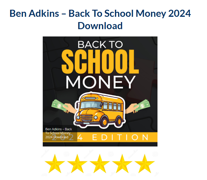 Ben Adkins – Back To School Money Download 2024