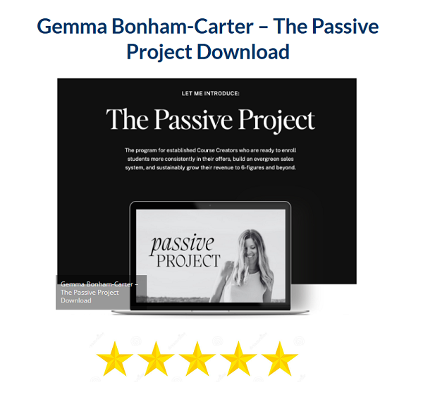 Gemma Bonham-Carter – The Passive Project Download 2024