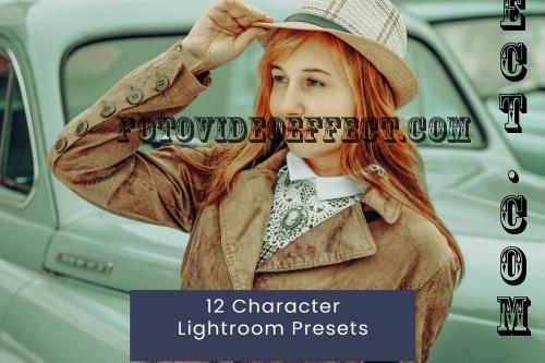 12 Character Lightroom Presets UUJV3TQ