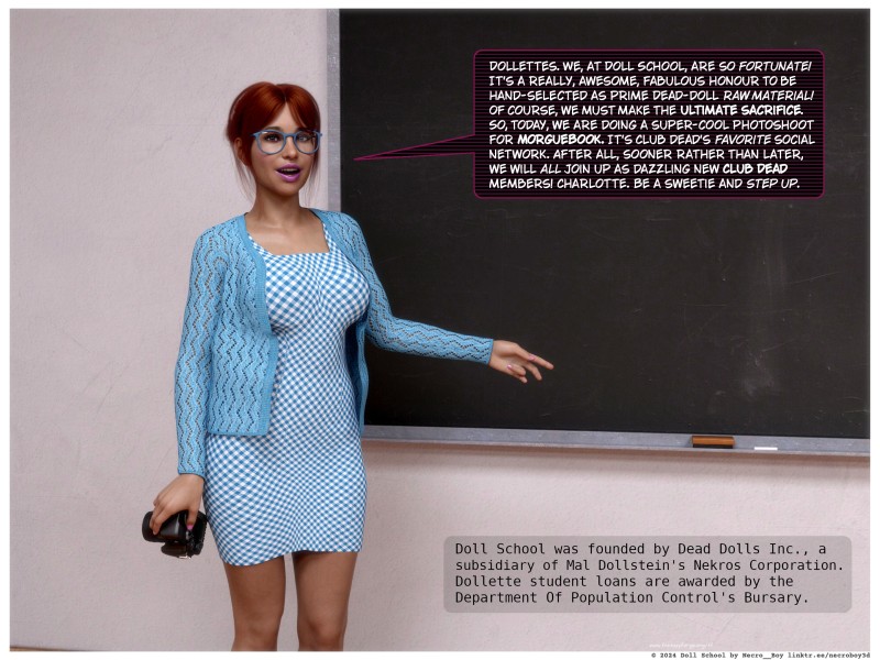 FantasyForge - Doll School Empire 3D Porn Comic