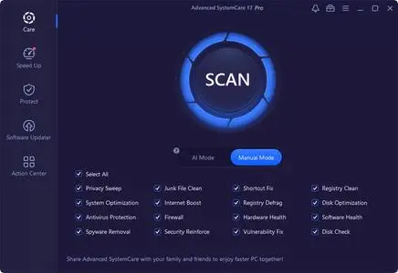 Advanced SystemCare Pro 17.6.0.321 Multilingual + Portable