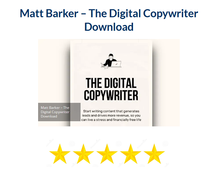 Matt Barker – The Digital Copywriter Download 2024