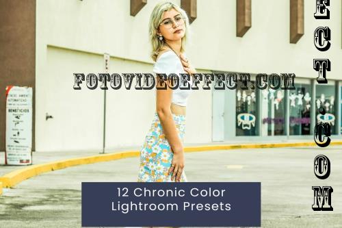 12 Chronic Color Lightroom Presets USF79B7