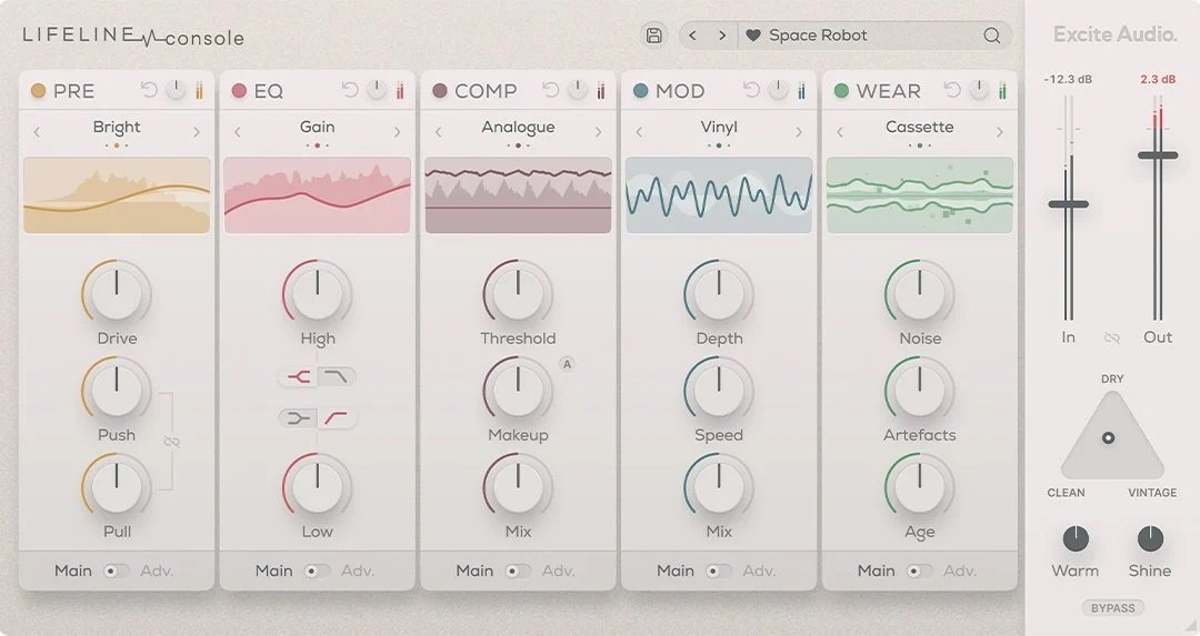 Excite Audio Lifeline Console v1.3.0