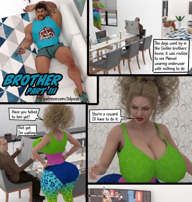 Bladoman - Brother 3 - Ongoing 3D Porn Comic