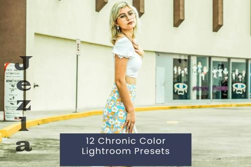 12 Chronic Color Lightroom Presets USF79B7