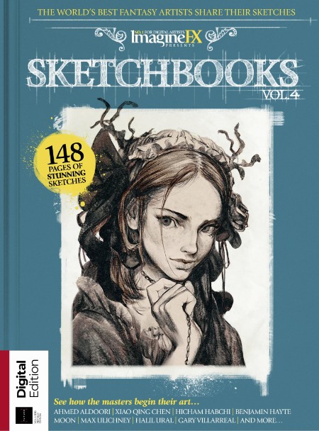 ImagineFX Presents - Sketchbook Volume 4 3rd Edition - 29 August 2024