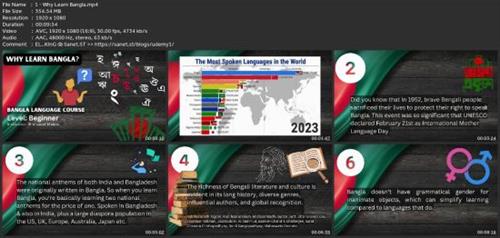 Bangla (Bengali) Language Learning  Course 3b75ac0ab9ca802a8e2a8a8709909332