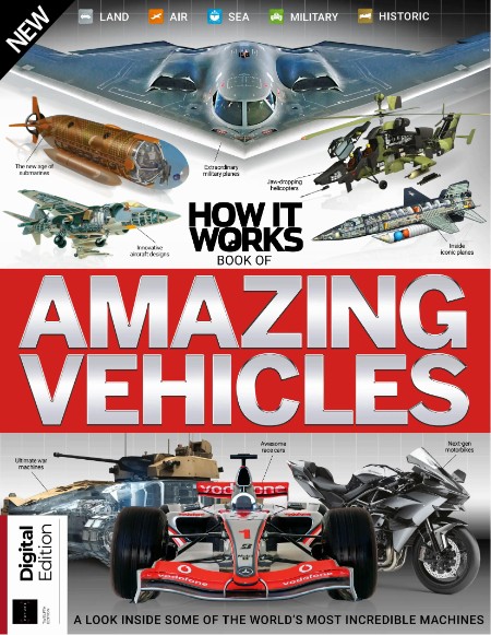 How It Works Book of Amazing Vehicles - 12th Edition - 29 August 2024 80a28c6e4ec542ee038960fcf2e0be36