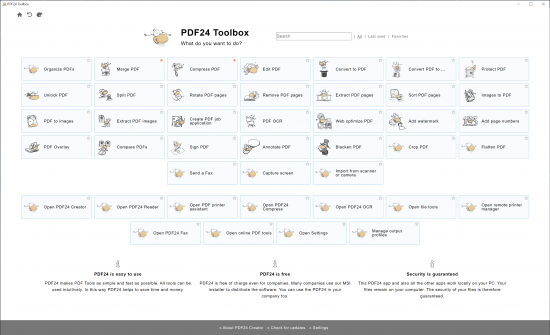 PDF24 Creator v11.19.0 (x86)