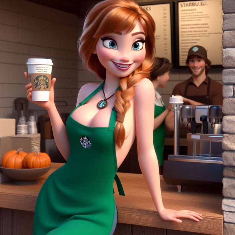 AICad20 - Coffee Shop Anna 3D Porn Comic