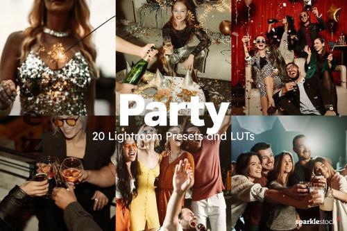 20 Party Lightroom Presets LUTs - 283078812