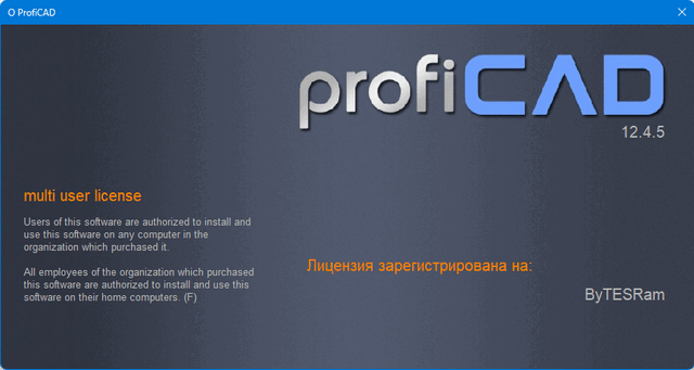 ProfiCAD 12.4.5