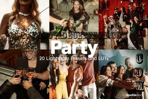 20 Party Lightroom Presets LUTs - 283078812