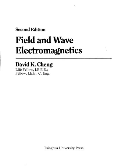 Electromagnetic Fields and Waves - Vladimir Rojansky 60a39ecc380a1e7f5bac7c45232af096