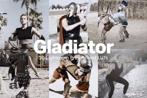 20 Gladiator Lightroom Presets LUTs - 282944550