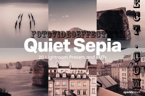 20 Quiet Sepia Lightroom Presets LUT - 282693505