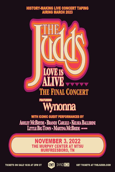 The Judds Love Is Alive The Final Concert (2023) 1080p WEBRip DDP 2 0 8bit H 265-iVy 35cf2920c0b1b73850e43f71b9acf3fd