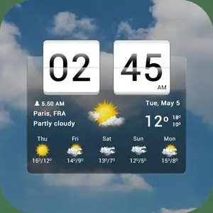 Sense flip clock & weather v7.09.1 Beta