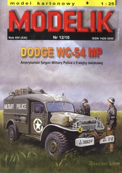    Dodge WC-54 MP (Modelik 12/2010)