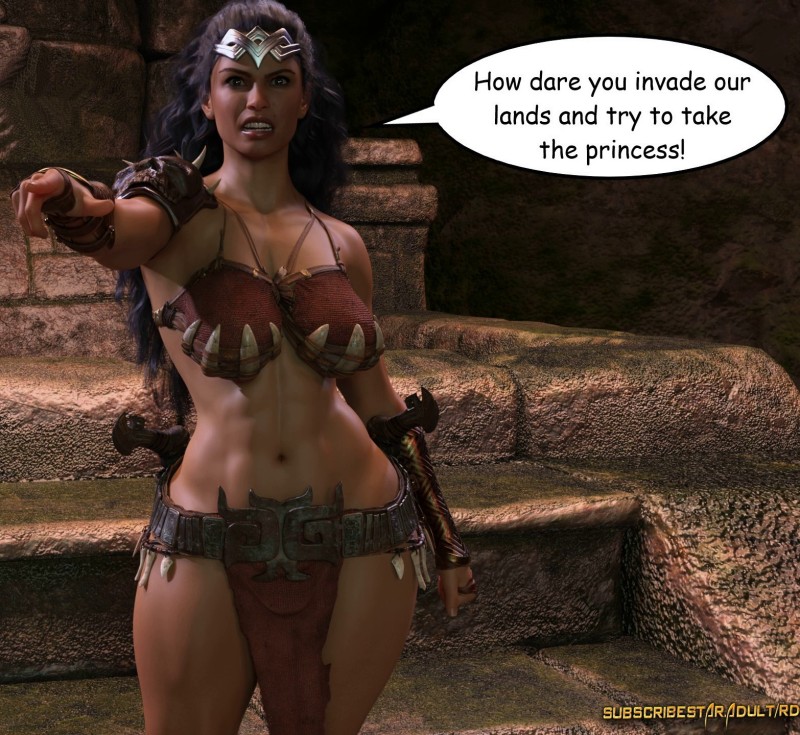 Real-Deal 3D - Lust World: Amazon Tribe 3D Porn Comic