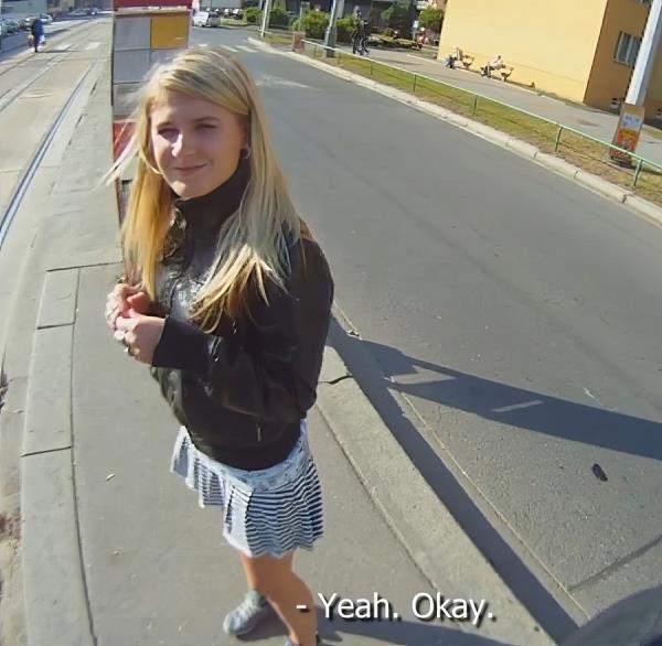 Blonde Cutie Tricked And Public Fucked