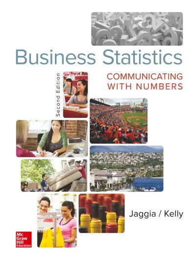 Loose Leaf for Business Statistics: Communicating with Numbers - Sanjiv Jaggia 911990b5b4c306d02d1715270c546698