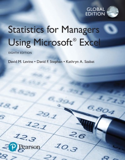 Statistics for Managers Using Microsoft Excel / Edition 8 - David Levine 3f36b0b77b45cc9b50b09f1df26baebc