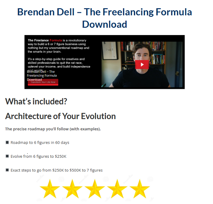 Brendan Dell – The Freelancing Formula Download 2024