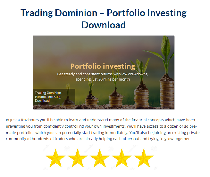 Trading Dominion – Portfolio Investing Download 2024