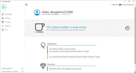 StatusHolder 8.1.0 Multilingual