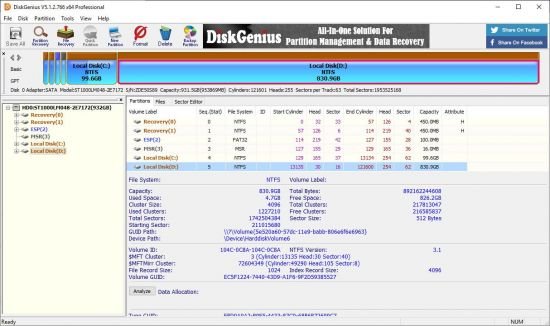 DiskGenius Professional 5.6.1.1580 Multilingual