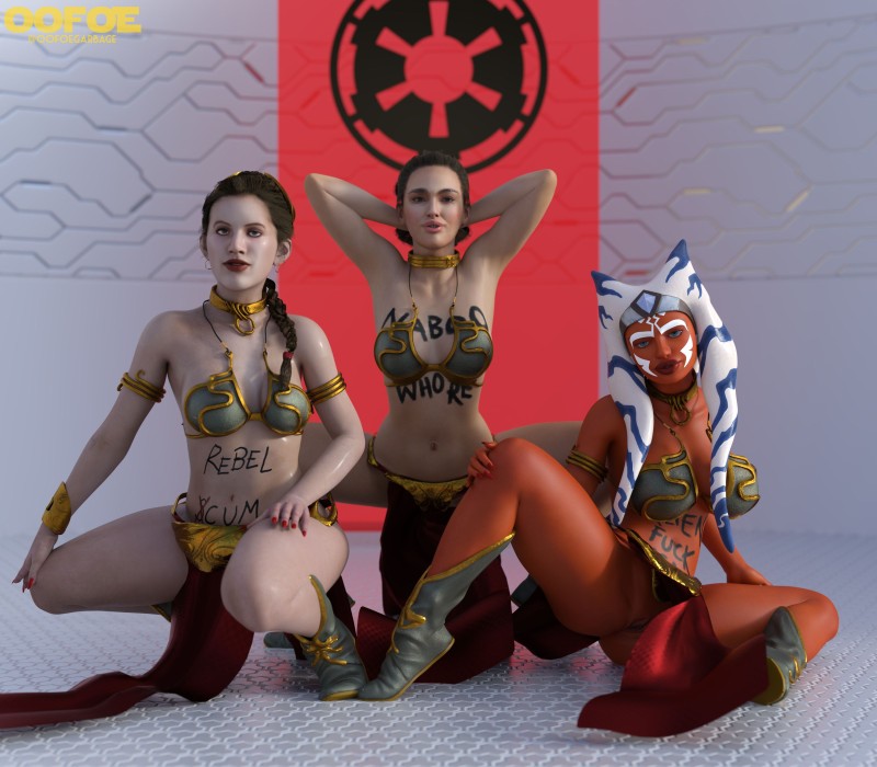 Oofoe - Star Whores 3D Porn Comic