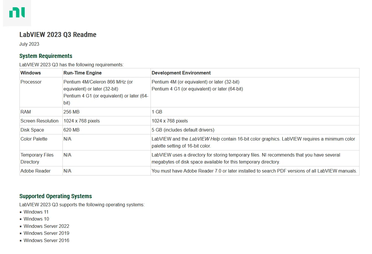 NI LabVIEW 2024 Q3 (24.5.0.49229) with Drivers Win x64