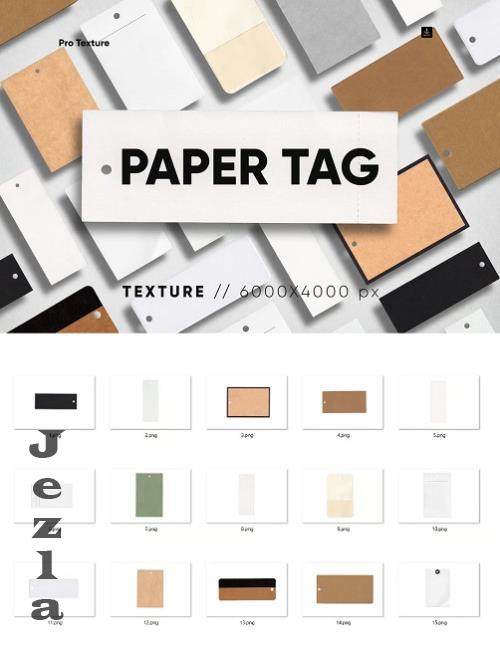 15 Paper Label Tag Texture HQ - 281681343