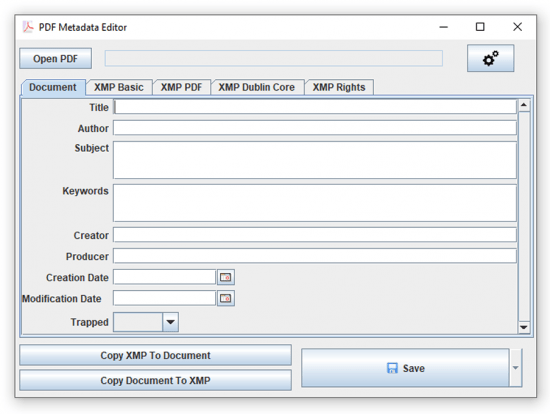 PDF Metadata Editor v3.0.2