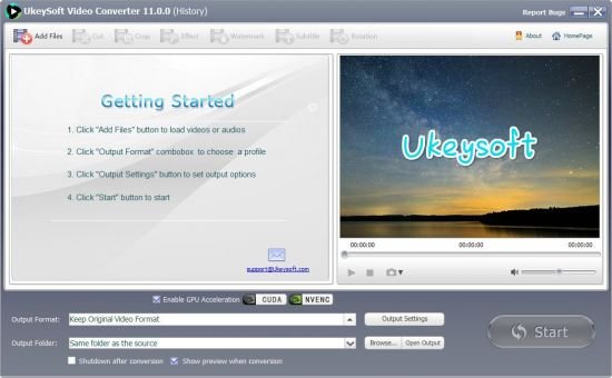 UkeySoft Video Converter 11.1.0