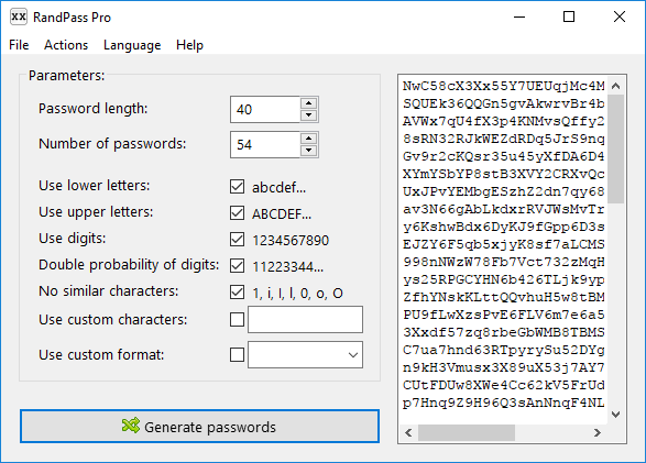 RandPass Pro 2.2.0 Multilingual