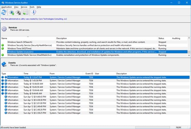 Windows Service Auditor 4.1.0.39