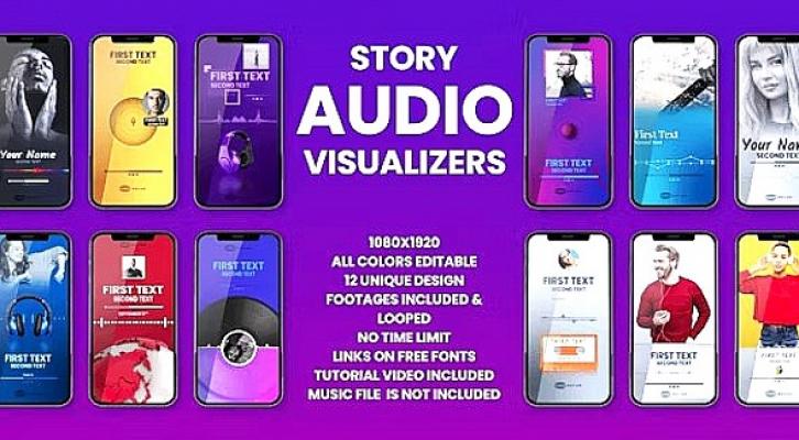Story Audio Visualizers 1160350 - Project for After Effects