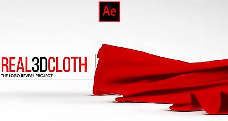 Real 3d Cloth Logo Reveal 2306796 - Project for After Effects