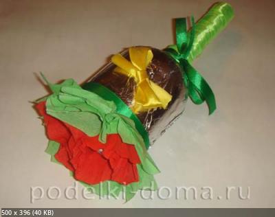 Колокольчик с конфетами — подарок учителю D44913bed786e2d79e9d41eb14f3a129