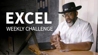 Excel Weekly Challenge [Updated 10/4/2019]